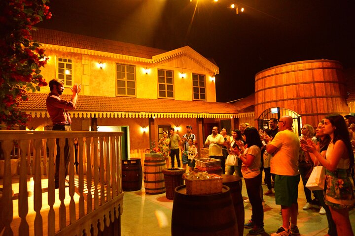 Tour de cata de vinos con paseo en tren Maria Fumaça