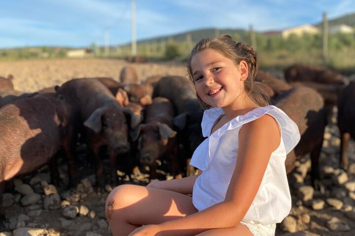 La Rioja Biosfera Azienda Suina Biologica e Degustazione di Prosciutto e Vino