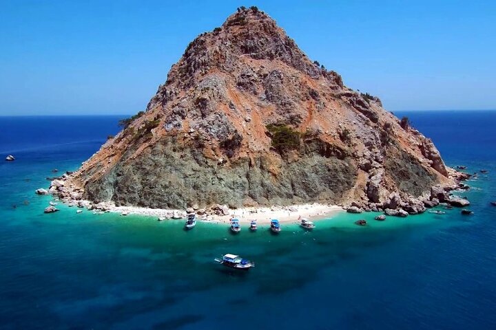 ''Turkiska Maldiverna'' Båttur Adrasan-Suluada ö från Antalya