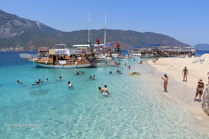 ''Turkiska Maldiverna'' Båttur Adrasan-Suluada ö från Antalya