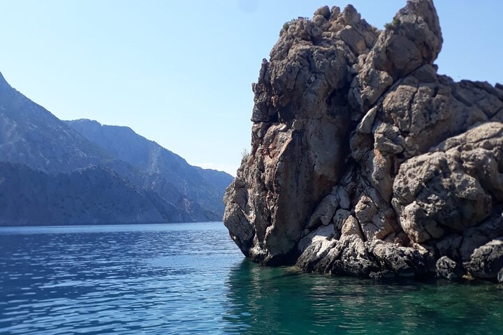 ''Turkiska Maldiverna'' Båttur Adrasan-Suluada ö från Antalya