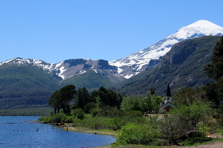 Gita di un giorno al lago Huechulafquen e al vulcano Lanin