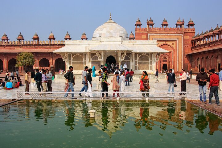 Agra Drop mit Besuch von Chand Baori und Fatehpur Sikri von Bundi