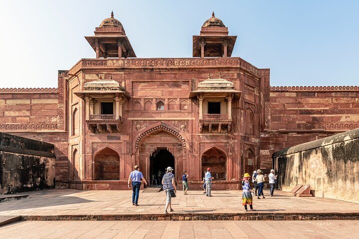 Agra Drop mit Besuch von Chand Baori und Fatehpur Sikri von Bundi