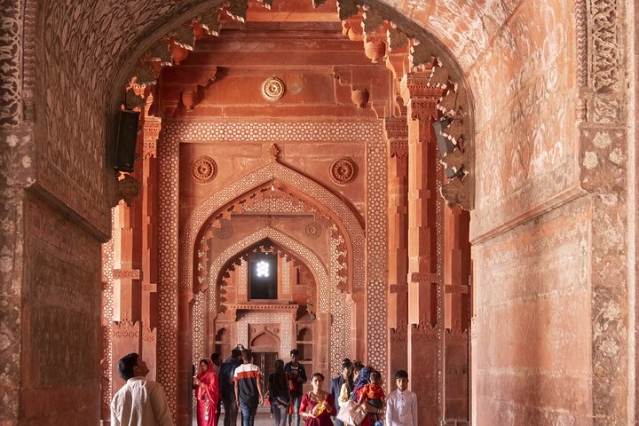 Agra Drop mit Besuch von Chand Baori und Fatehpur Sikri von Bundi