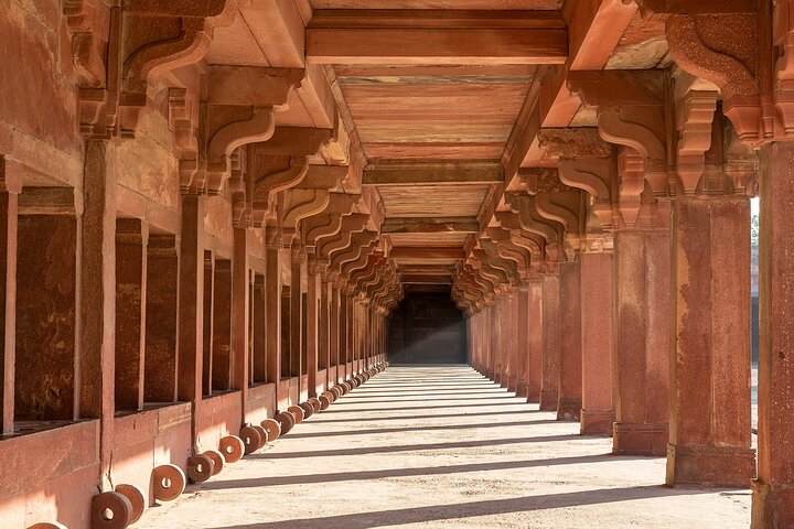 Agra Drop mit Besuch von Chand Baori und Fatehpur Sikri von Bundi