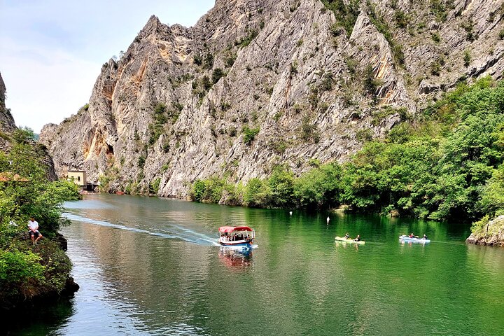 Skopje : Matka Canyon, Millennium Cross & traditionelle Dorfrundfahrt