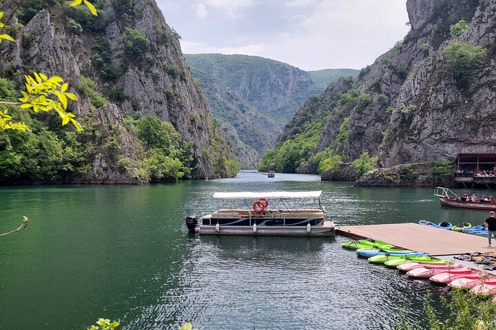 Skopje : Matka Canyon, Millennium Cross & traditionelle Dorfrundfahrt