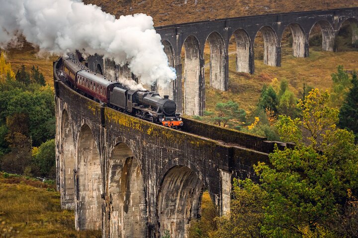 Visite privée d'une journée complète des sites et des châteaux de Harry Potter au départ d'Oban