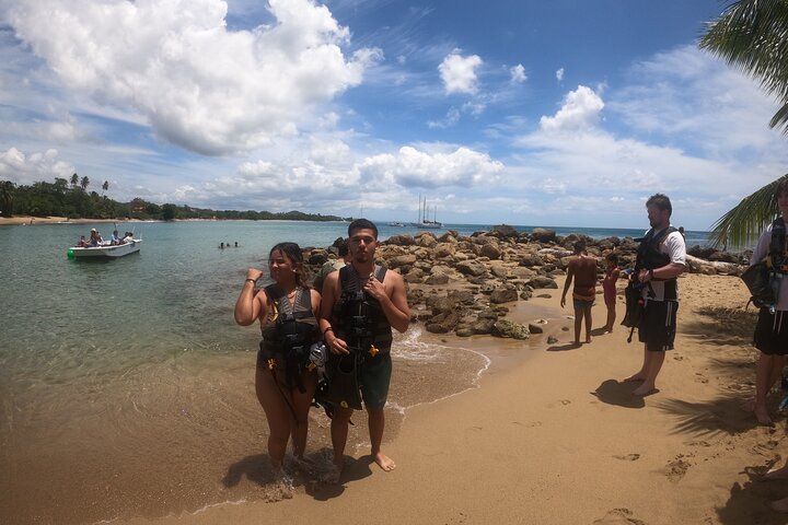 Aventura de mergulho com snorkel em recifes de coral com fotos e vídeos