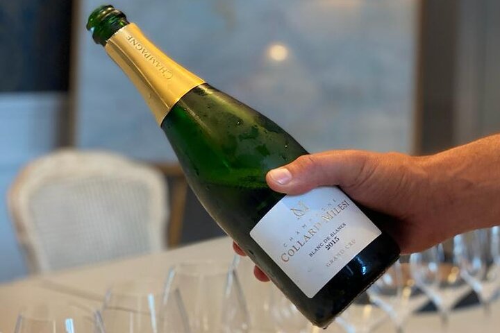 Visita de champán por la tarde y clase de degustación cerca de Epernay