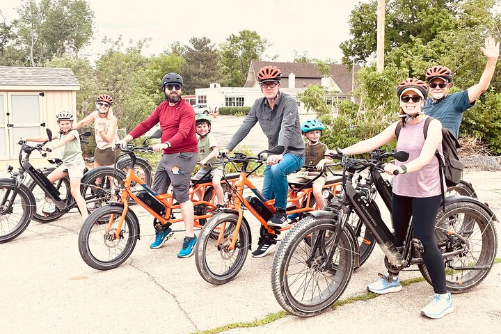 La mejor visita guiada familiar en bicicleta eléctrica para grupos pequeños en Boulder, Colorado
