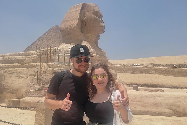 Tour privato di un'intera giornata: Piramidi di Giza, Sfinge, Saqqara e Dahshur