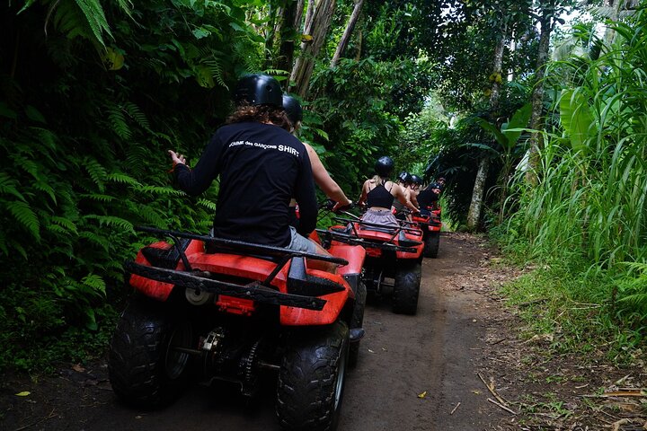 Tour en Quad ATV en Ubud Cueva del Gorila y Almuerzo