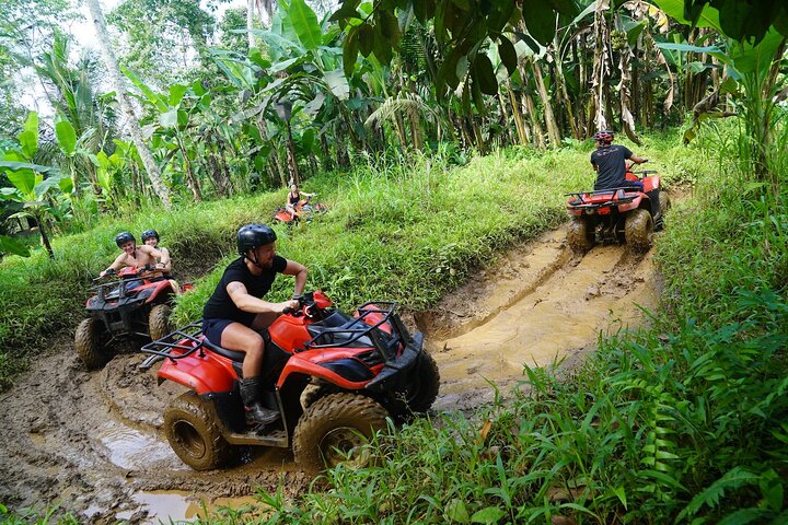 Tour en Quad ATV en Ubud Cueva del Gorila y Almuerzo