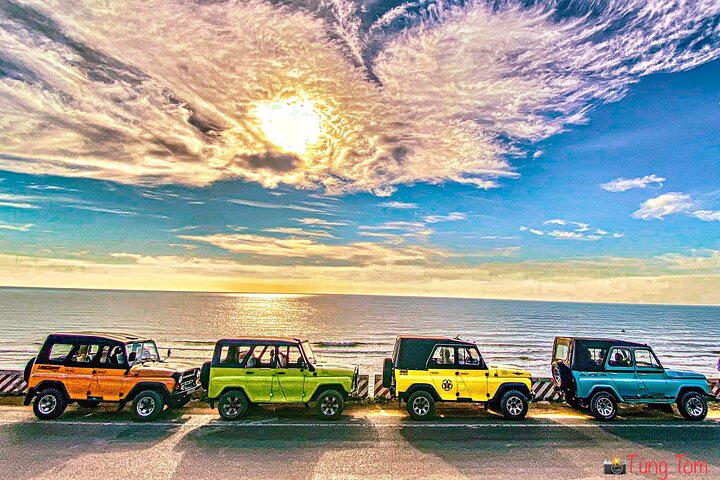 5 - Hour Sunrise eller Sunset Jeep Tour från Mui Ne