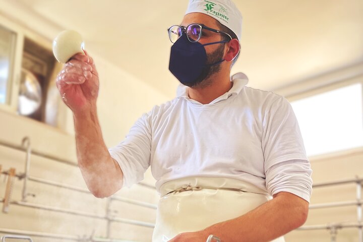 Experiencia Mozzarella - Tour con degustaciones de queso en Masseria Fragnite