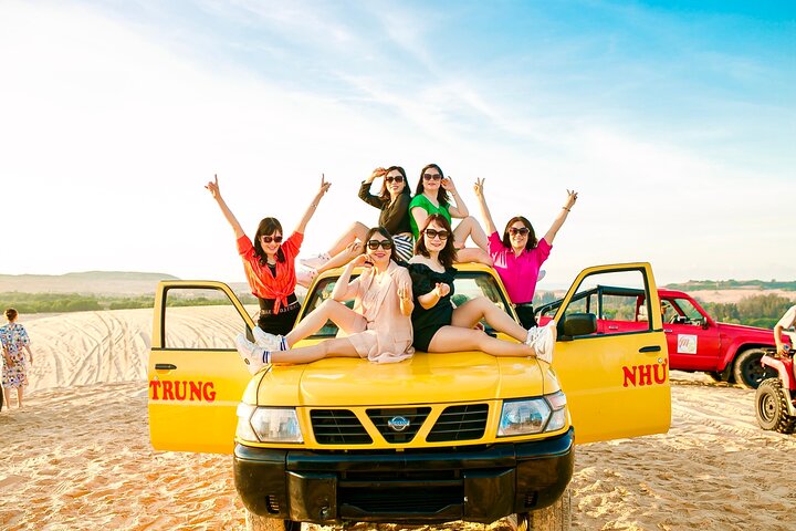 Mui Ne: Servicio de excursiones en jeep por las dunas de arena con opción de ATV