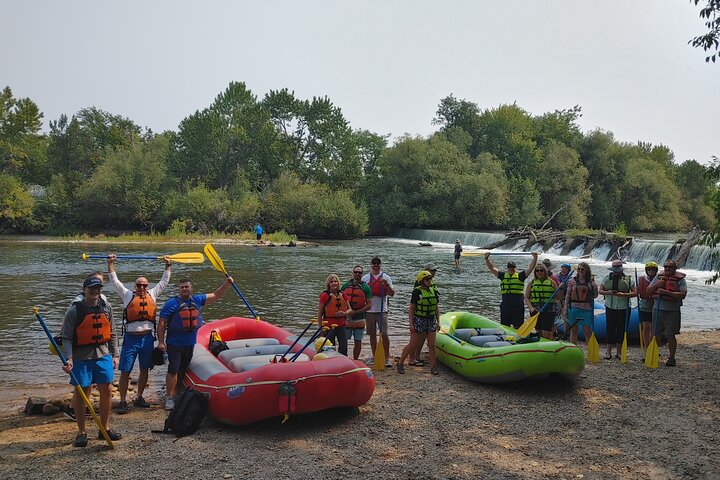 Geführte Rafting-, Schwimm- und Wildtier-Tour auf dem Boise River