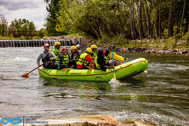 Geführte Rafting-, Schwimm- und Wildtier-Tour auf dem Boise River