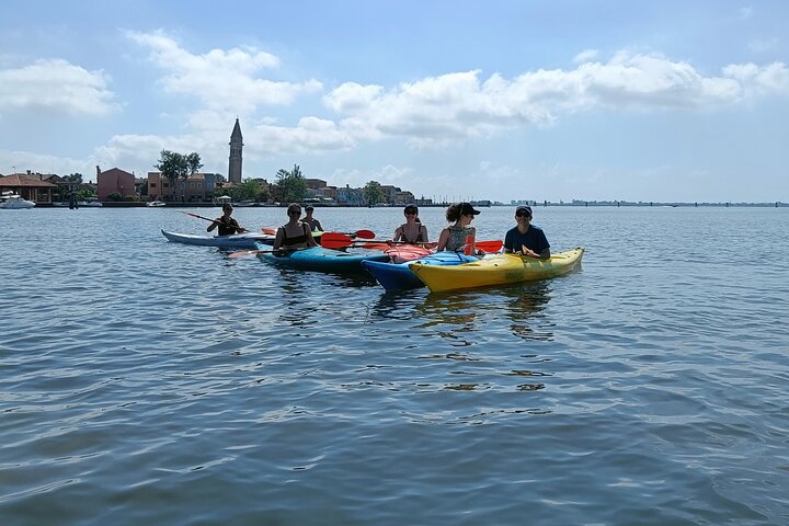 Tour privado en kayak en la laguna veneciana
