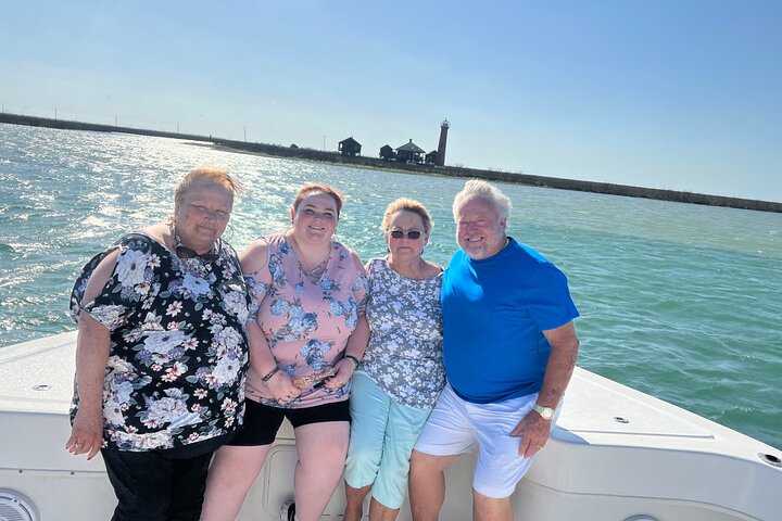 Privat Dolphin Watch och Sunset Boat Tour Port Aransas Texas