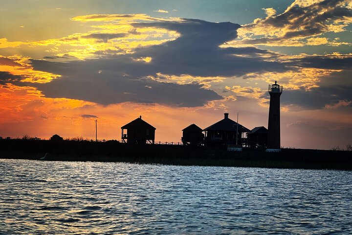 Privat Dolphin Watch och Sunset Boat Tour Port Aransas Texas