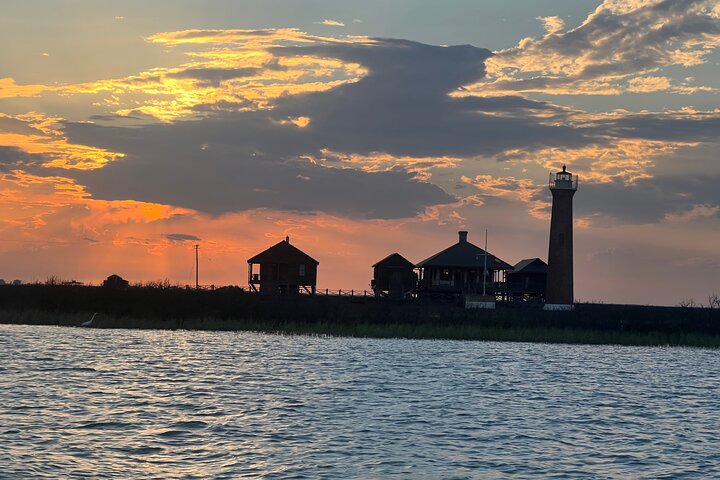 Privat Dolphin Watch och Sunset Boat Tour Port Aransas Texas