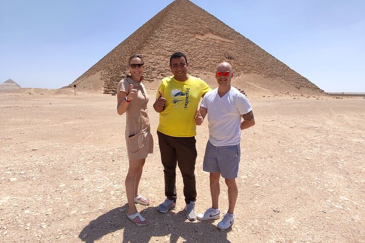 Private Day Tour Saqqara-piramides, Memphis en Dahshur-piramides
