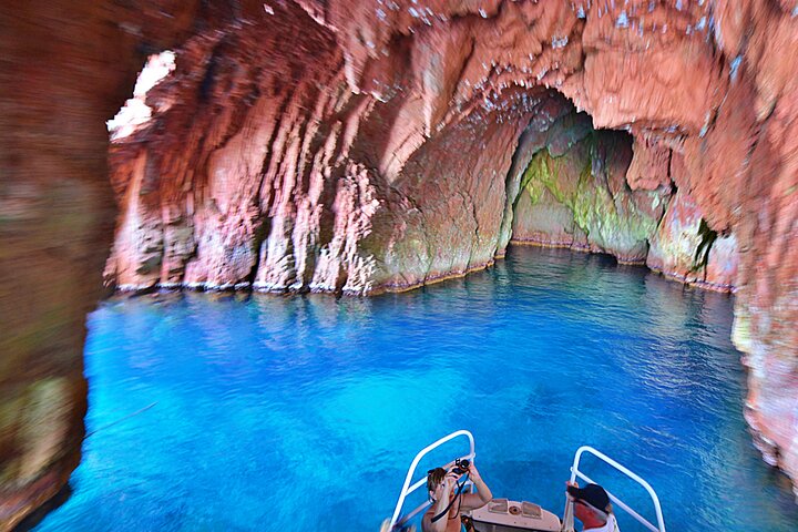 Vänlig upptäckt av Scandola Calanques de Piana och måltidsstopp vid Girolata