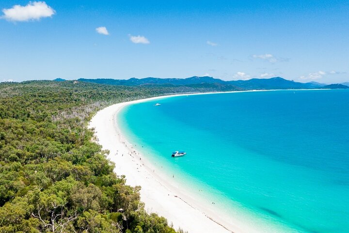 Snorkel & Whitehaven Beach Eco Cruise, Lunch | Från Airlie Beach