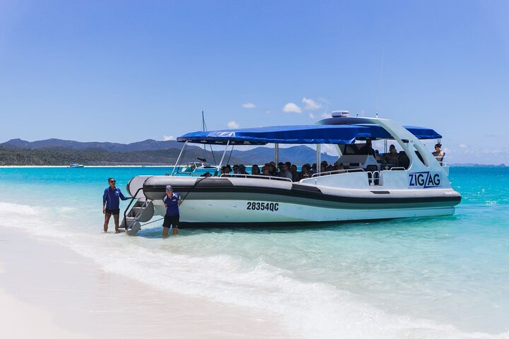 Snorkel & Whitehaven Beach Eco Cruise, Lunch | Från Airlie Beach