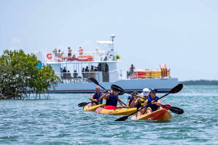 Key West Sandbar Charter met kajaktour: inclusief lunch en drankjes