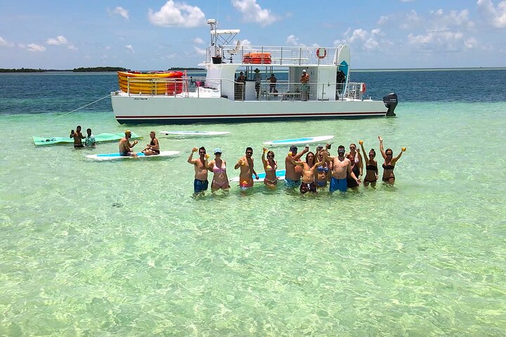 Key West Sandbar Charter met kajaktour: inclusief lunch en drankjes