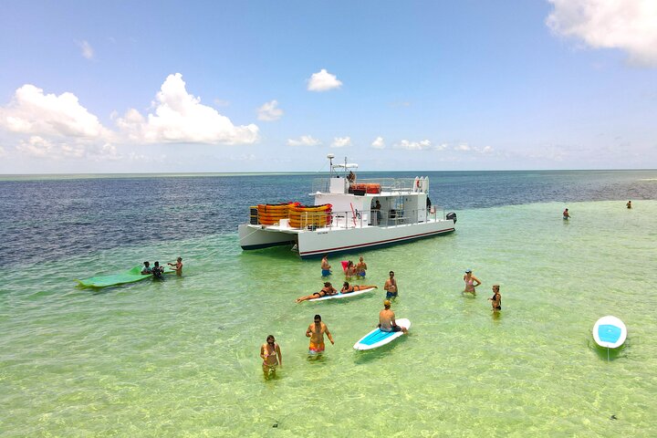 Key West Sandbar Charter met kajaktour: inclusief lunch en drankjes