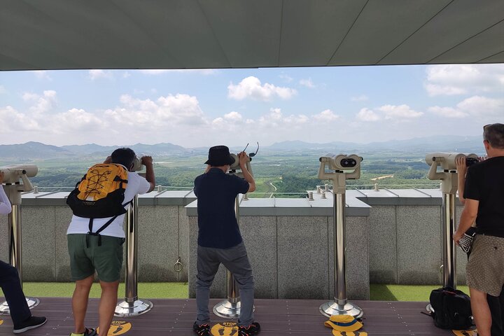 DMZ tour afhentning og frafald på Incheon lufthavn