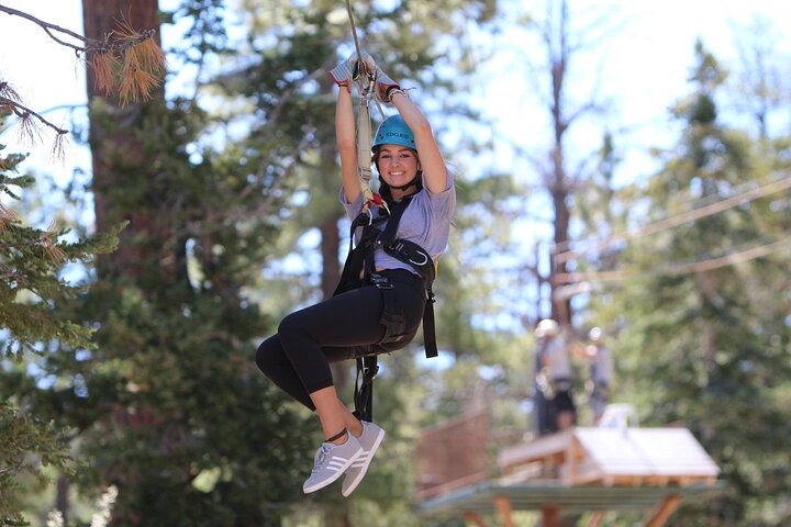 Zipline Tour: 9 linee zip ad alta velocità e divertente ponte sospeso