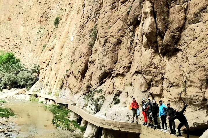 Viagens guiadas de caminhada em Todgha Gorge com especialistas berberes locais