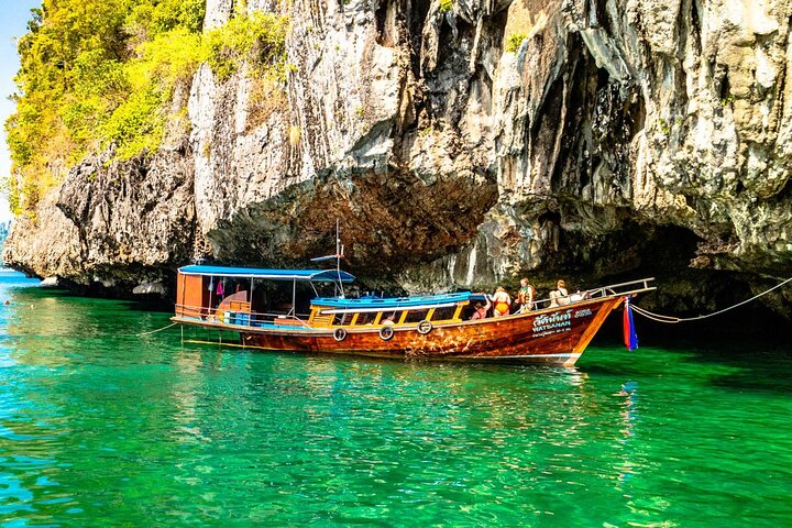Privat Lanta 4 Islands Tour med Longtail Boat