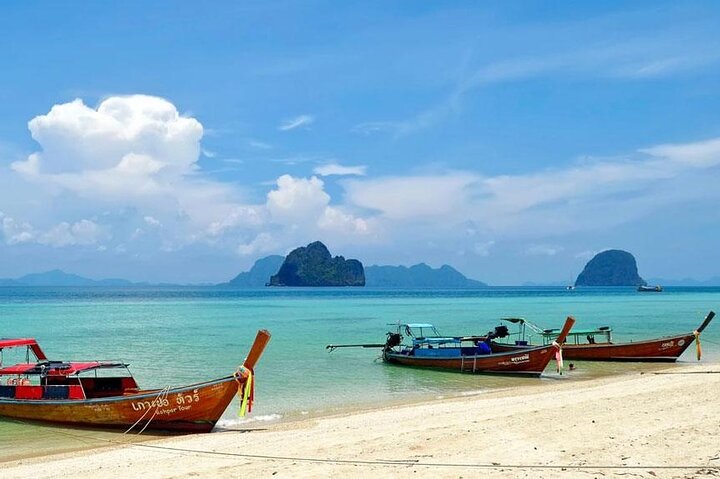 Privat Lanta 4 Islands Tour med Longtail Boat
