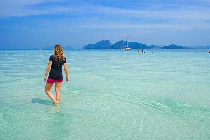 Privat Lanta 4 Islands Tour med Longtail Boat