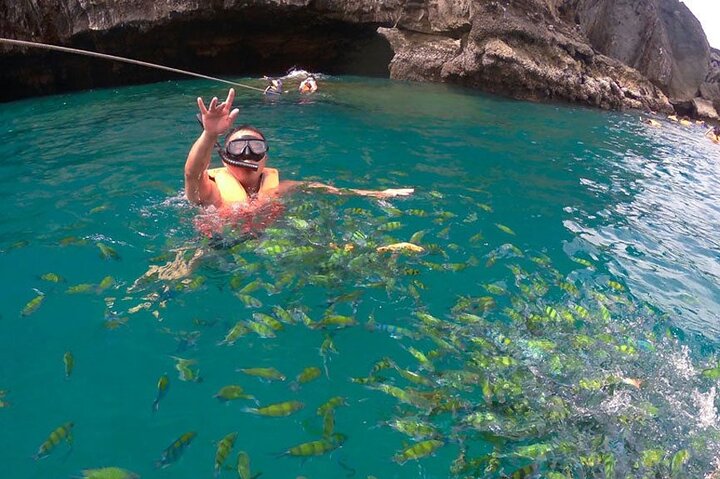 Privat Lanta 4 Islands Tour med Longtail Boat