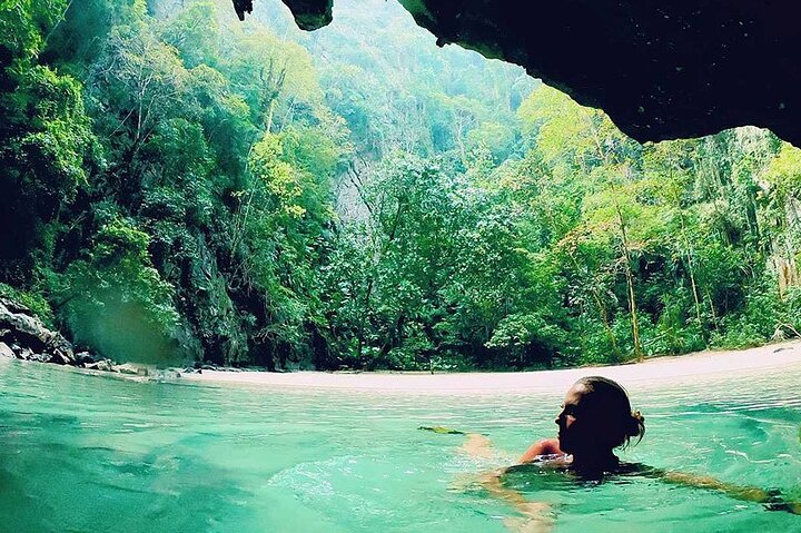 Privat Lanta 4 Islands Tour med Longtail Boat