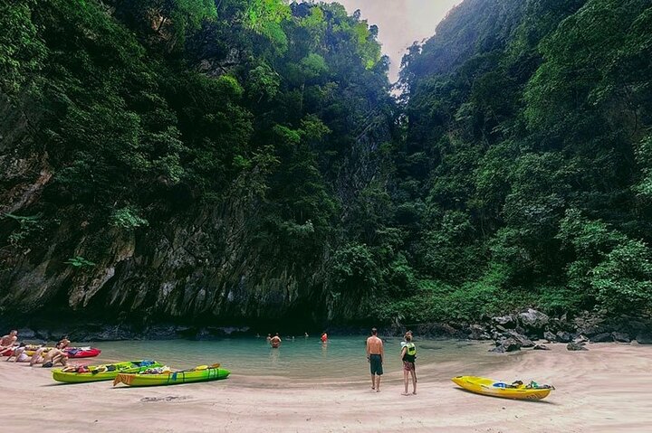 Privat Lanta 4 Islands Tour med Longtail Boat