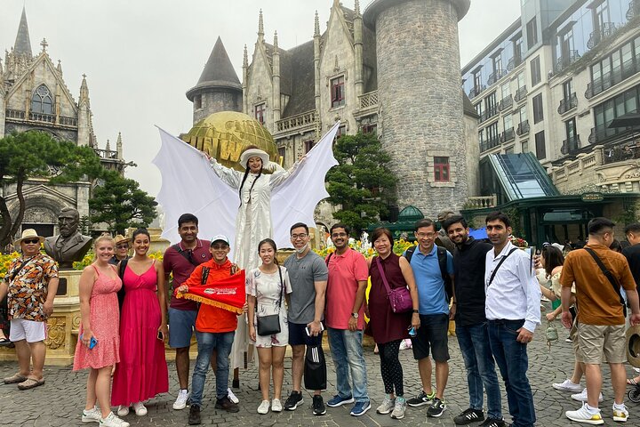 Visite d'une journée complète en petit groupe du Golden Bridge et des collines de Ba Na