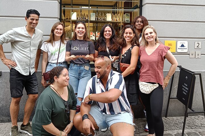 Gante : Famoso tour a pie belga de chocolate con catas