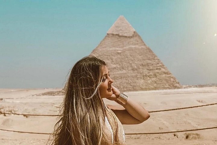 Tour privato di un'intera giornata: Piramidi di Giza, Sfinge, Saqqara e Dahshur