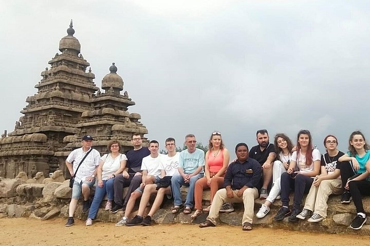 Privat Kanchipuram & Mahabalipuram dagstur från Chennai