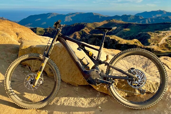 Schilderachtige Malibu Overlook elektrische fietstocht voor beginners