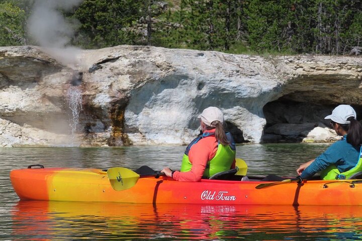 4 - Hora de Kayak no Lago Yellowstone com almoço
